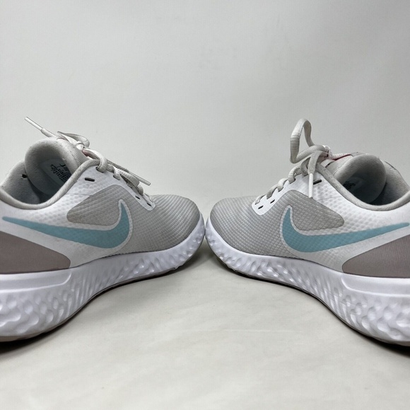Nike Womens Revolution 5 BQ3207-107 White Running Shoes Sneakers Size 8 - Picture 6 of 12